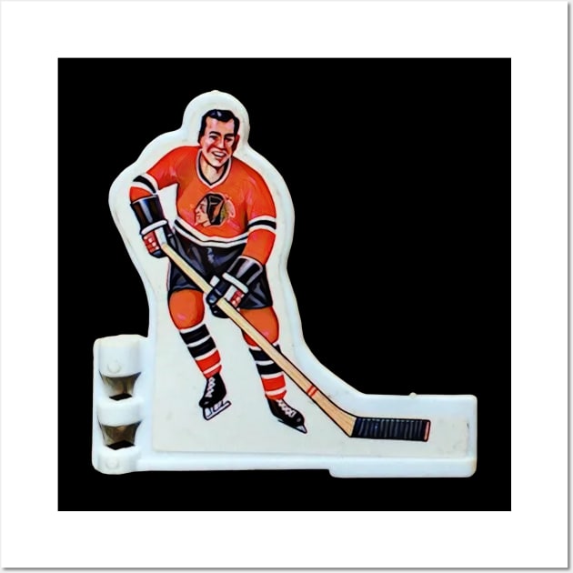 Coleco Table Hockey Players -Chicago Blackhawks Wall Art by mafmove